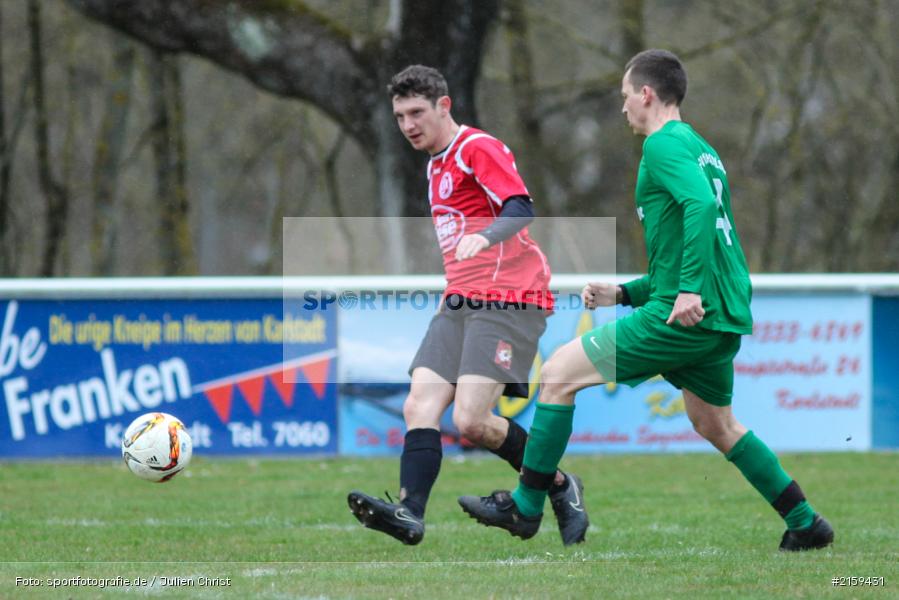 Jochen Lummel, Tristan Hillinger, 28.03.2016, B-Klasse, Fussball, DJK Retzstadt II, FV Karlstadt II - Bild-ID: 2159431 Jochen Lummel, Tristan Hillinger, 28.03.2016, B-Klasse, Fussball, DJK Retzstadt II, FV Karlstadt II - Bild-ID: 2159431