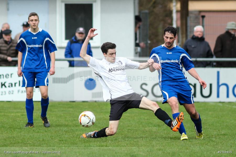 Jonas Deißenberger, Manuel Knorr, 28.03.2016, Karlburg, A-Klasse, TSV Duttenbrunn, TSV Karlburg III - Bild-ID: 2159455