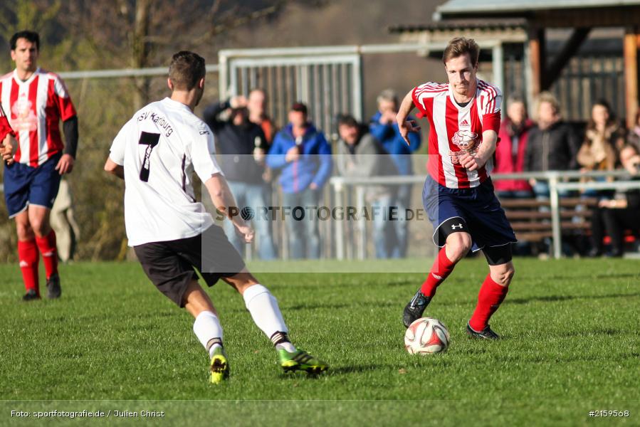 Matthias Koehler, Marco Mehling, 01.04.2016, Kreisliga, TSV Karlburg II, FC Wiesenfeld-Halsbach - Bild-ID: 2159568