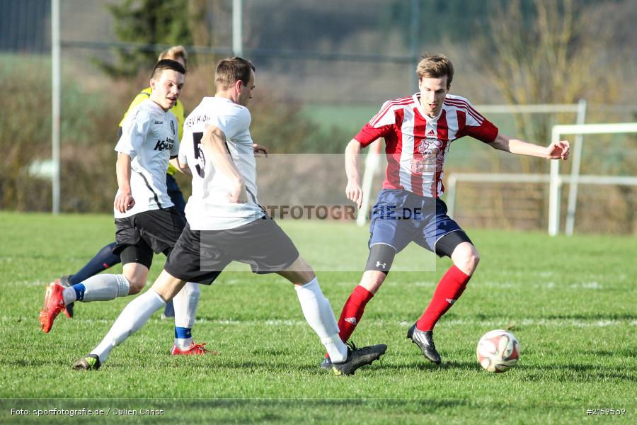 Maximilian Mühleck, Marco Mehling, 01.04.2016, Kreisliga, TSV Karlburg II, FC Wiesenfeld-Halsbach - Bild-ID: 2159569