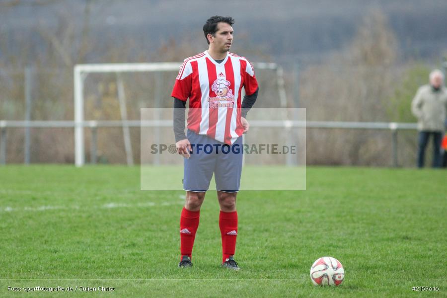Dominik Schalling, 01.04.2016, Kreisliga, TSV Karlburg II, FC Wiesenfeld-Halsbach - Bild-ID: 2159616