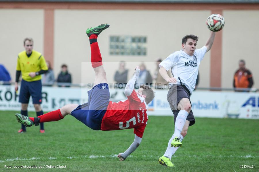 Philipp Kübert, Timo Spehnkuch, 01.04.2016, Kreisliga, TSV Karlburg II, FC Wiesenfeld-Halsbach - Bild-ID: 2159621 Philipp Kübert, Timo Spehnkuch, 01.04.2016, Kreisliga, TSV Karlburg II, FC Wiesenfeld-Halsbach - Bild-ID: 2159621