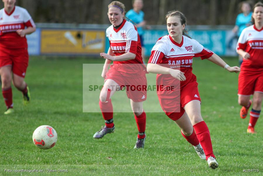 Verena Roth, 02.04.2016, Unterfranken, Bezirksliga 01, Fussball, FC Karsbach 2, SpVgg Adelsberg - Bild-ID: 2159723