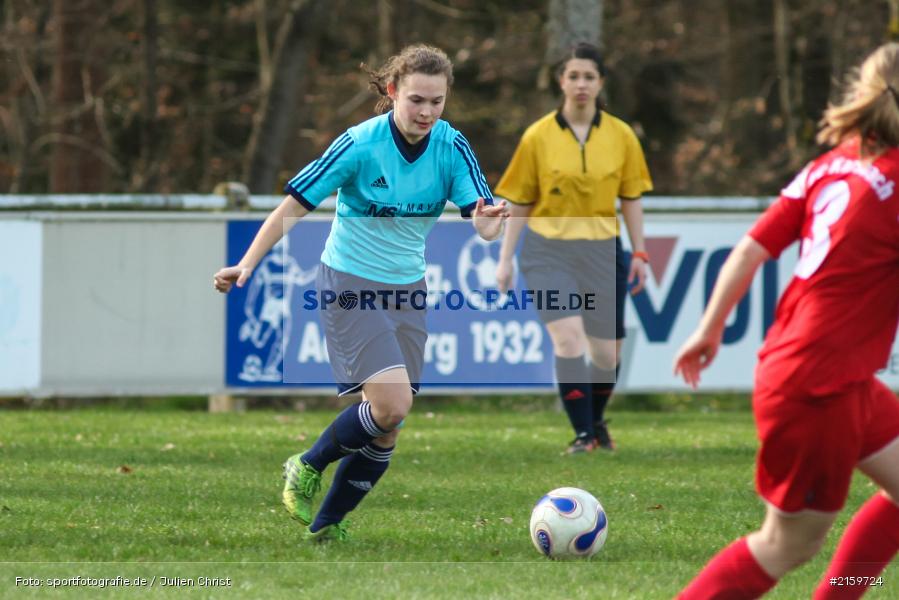 Julia Siegler, 02.04.2016, Unterfranken, Bezirksliga 01, Fussball, FC Karsbach 2, SpVgg Adelsberg - Bild-ID: 2159724