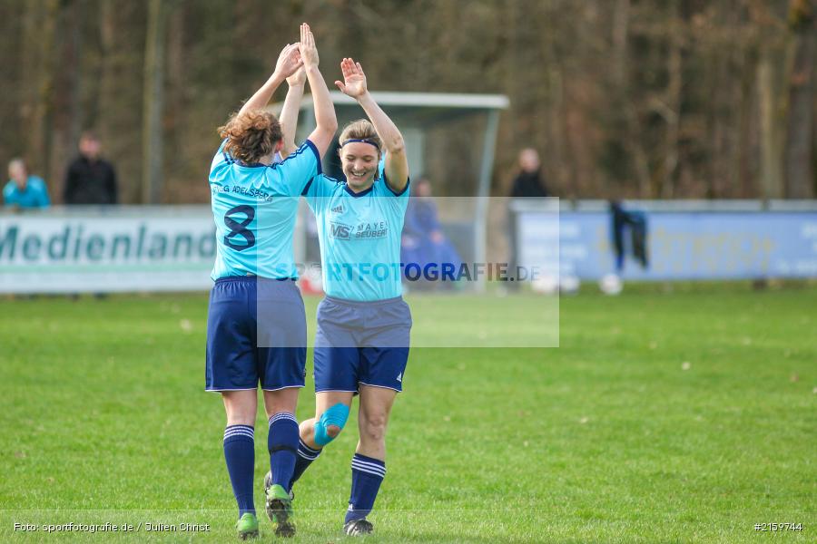 Yvonne Hemmerich, Julia Siegler, 02.04.2016, Unterfranken, Bezirksliga 01, Fussball, FC Karsbach 2, SpVgg Adelsberg - Bild-ID: 2159744