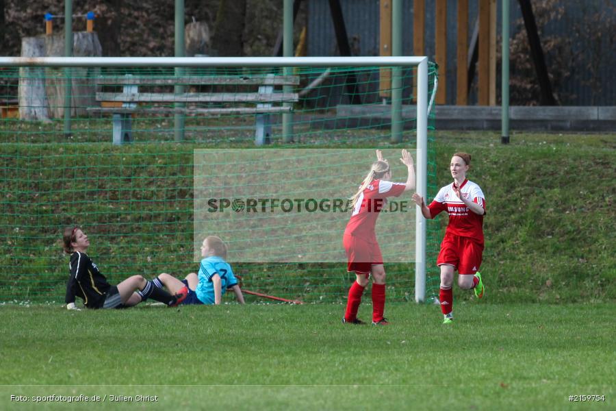 Denise Nehls, 02.04.2016, Unterfranken, Bezirksliga 01, Fussball, FC Karsbach 2, SpVgg Adelsberg - Bild-ID: 2159754