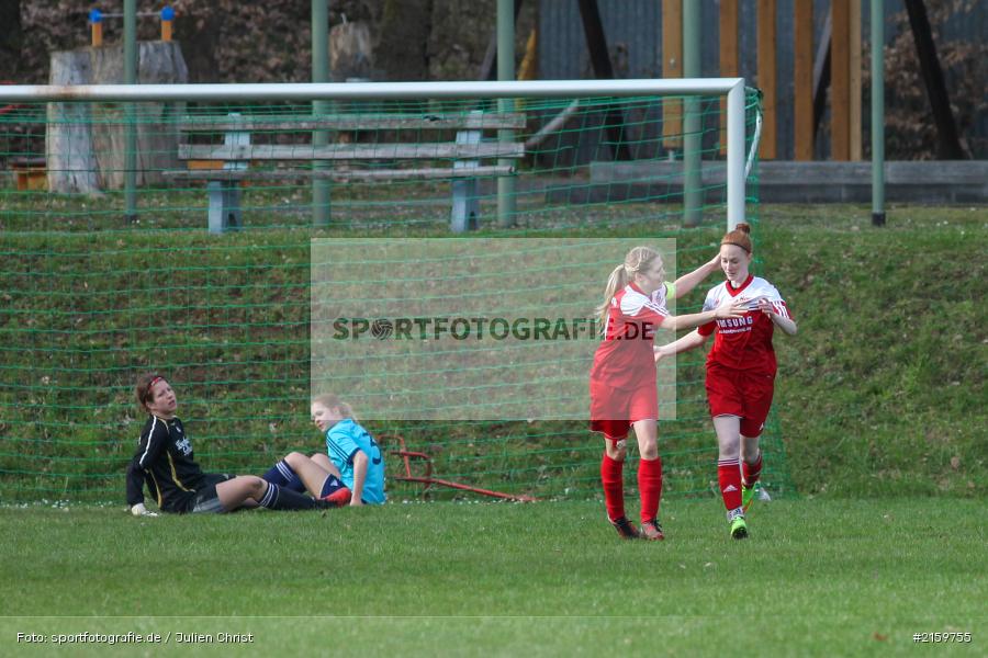 Denise Nehls, 02.04.2016, Unterfranken, Bezirksliga 01, Fussball, FC Karsbach 2, SpVgg Adelsberg - Bild-ID: 2159755