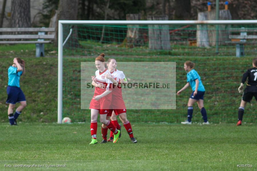 Denise Nehls, 02.04.2016, Unterfranken, Bezirksliga 01, Fussball, FC Karsbach 2, SpVgg Adelsberg - Bild-ID: 2159756