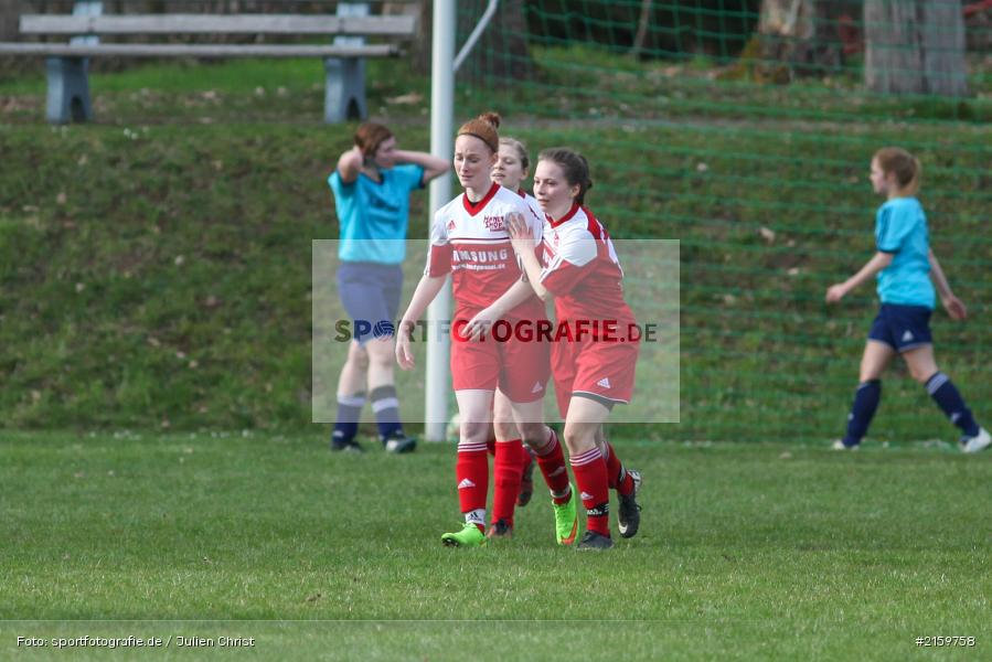 Denise Nehls, 02.04.2016, Unterfranken, Bezirksliga 01, Fussball, FC Karsbach 2, SpVgg Adelsberg - Bild-ID: 2159758