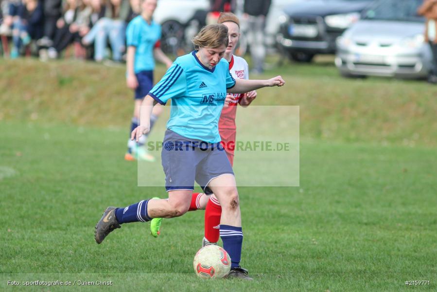 Katharina Weigand, 02.04.2016, Unterfranken, Bezirksliga 01, Fussball, FC Karsbach 2, SpVgg Adelsberg - Bild-ID: 2159771