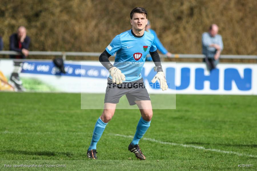 Julian Glos, 02.04.2016, Fussball, Landesliga Nordwest, 1. FC Schweinfurt 05 II, TSV Karlburg - Bild-ID: 2159871