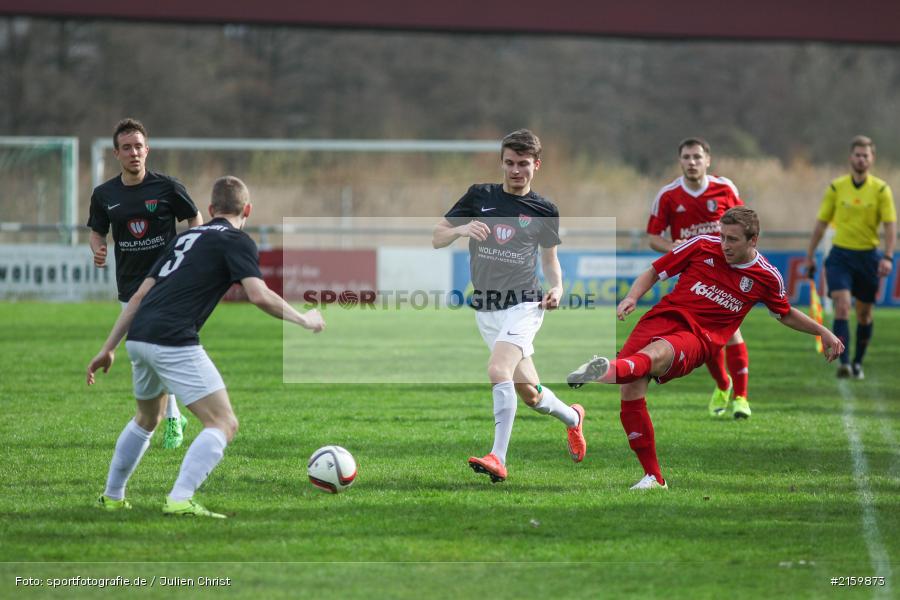 02.04.2016, Fussball, Landesliga Nordwest, 1. FC Schweinfurt 05 II, TSV Karlburg - Bild-ID: 2159873