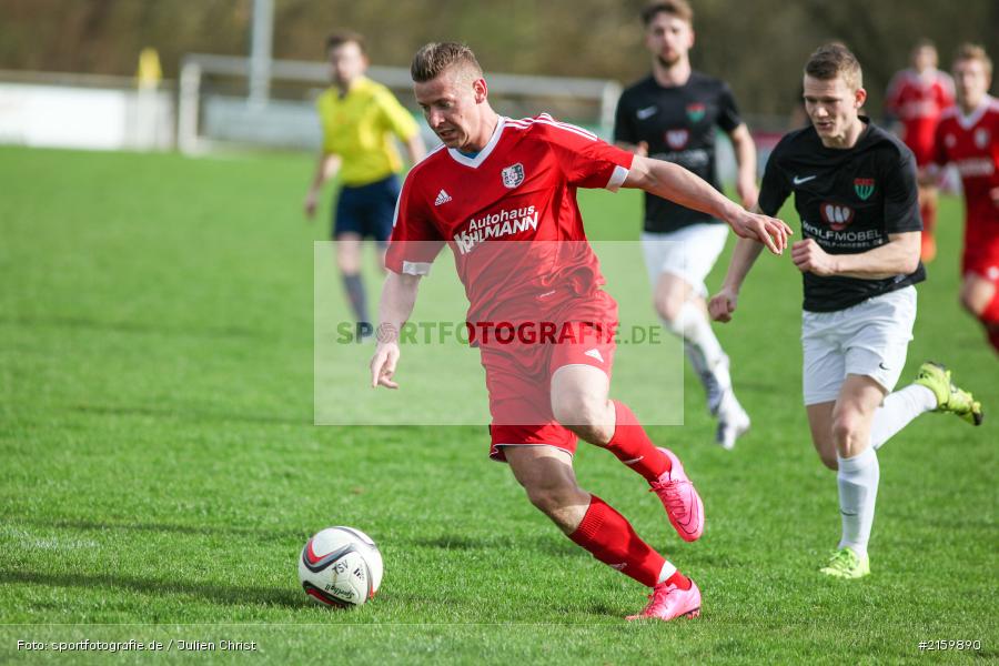 Szymon Dynia, 02.04.2016, Fussball, Landesliga Nordwest, 1. FC Schweinfurt 05 II, TSV Karlburg - Bild-ID: 2159890
