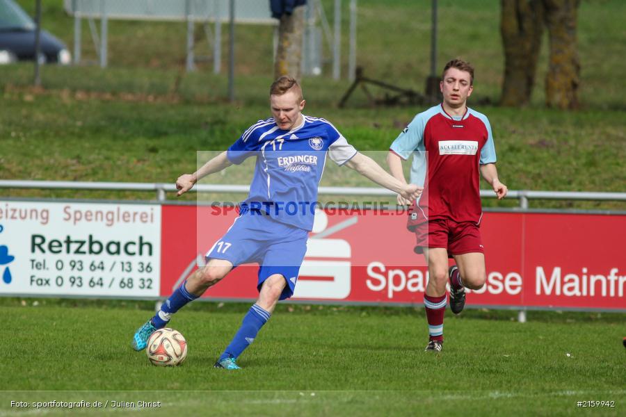 Mateusz Faka, 03.04.2016, Fussball, Kreisliga Würzburg, SC Schollbrunn, TSV Retzbach - Bild-ID: 2159942