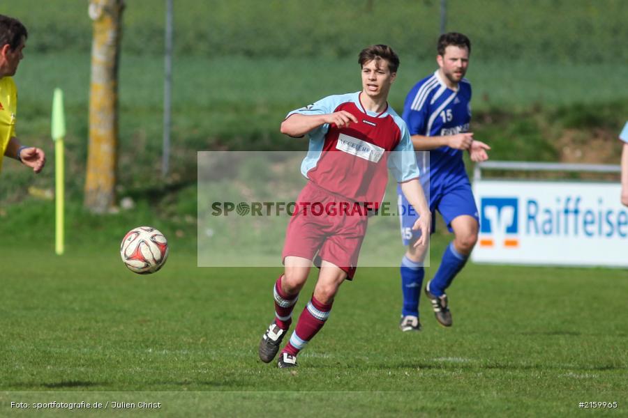 Dominik Hehrlein, 03.04.2016, Fussball, Kreisliga Würzburg, SC Schollbrunn, TSV Retzbach - Bild-ID: 2159965
