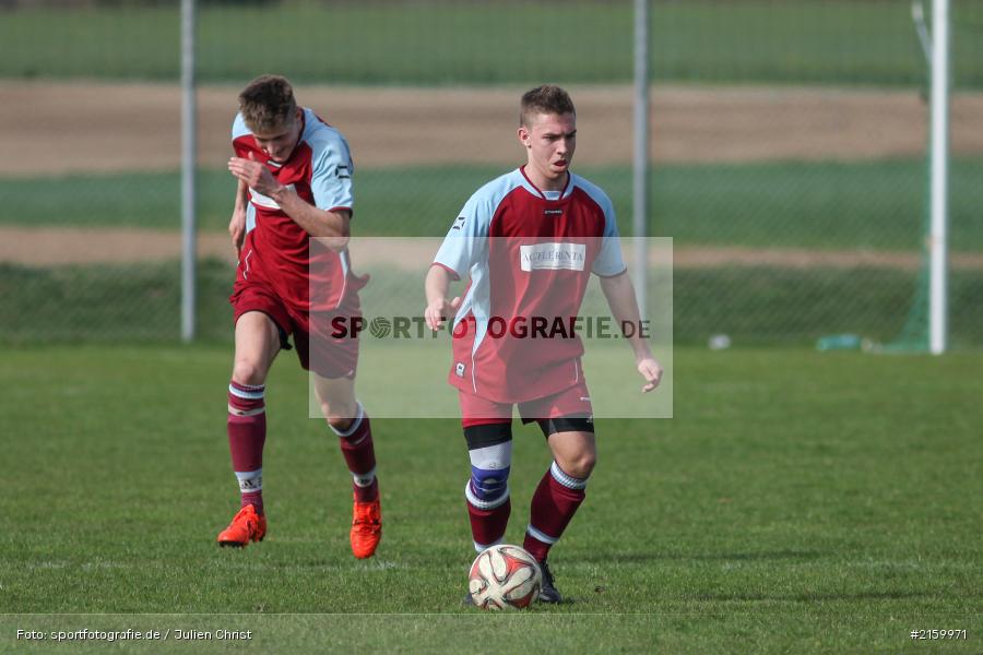 Lukas Gößwein, 03.04.2016, Fussball, Kreisliga Würzburg, SC Schollbrunn, TSV Retzbach - Bild-ID: 2159971