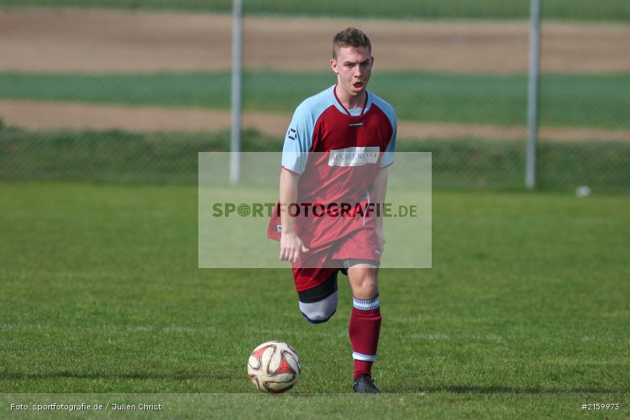 Lukas Gößwein, 03.04.2016, Fussball, Kreisliga Würzburg, SC Schollbrunn, TSV Retzbach - Bild-ID: 2159973