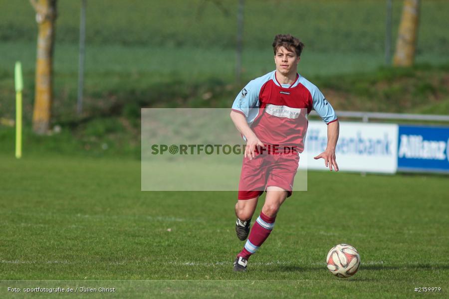 Dominik Hehrlein, 03.04.2016, Fussball, Kreisliga Würzburg, SC Schollbrunn, TSV Retzbach - Bild-ID: 2159979