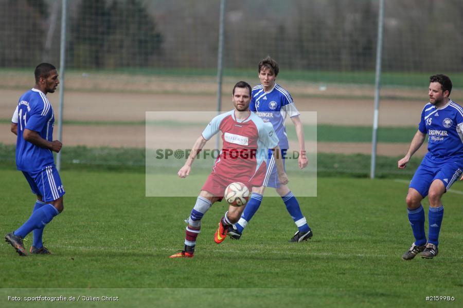 03.04.2016, Fussball, Kreisliga Würzburg, SC Schollbrunn, TSV Retzbach - Bild-ID: 2159986