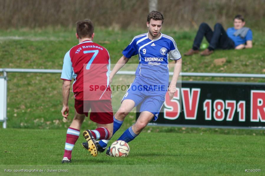 03.04.2016, Fussball, Kreisliga Würzburg, SC Schollbrunn, TSV Retzbach - Bild-ID: 2160011
