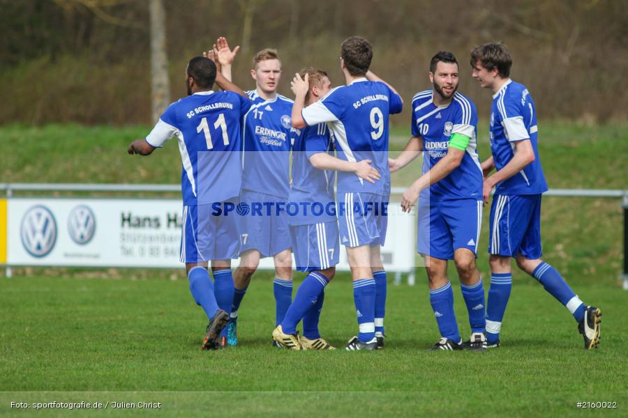 03.04.2016, Fussball, Kreisliga Würzburg, SC Schollbrunn, TSV Retzbach - Bild-ID: 2160022