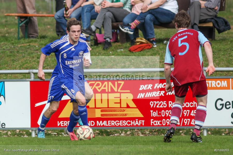 03.04.2016, Fussball, Kreisliga Würzburg, SC Schollbrunn, TSV Retzbach - Bild-ID: 2160053