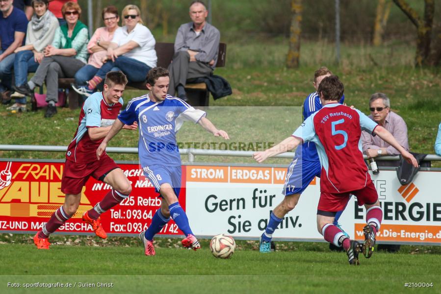 03.04.2016, Fussball, Kreisliga Würzburg, SC Schollbrunn, TSV Retzbach - Bild-ID: 2160064