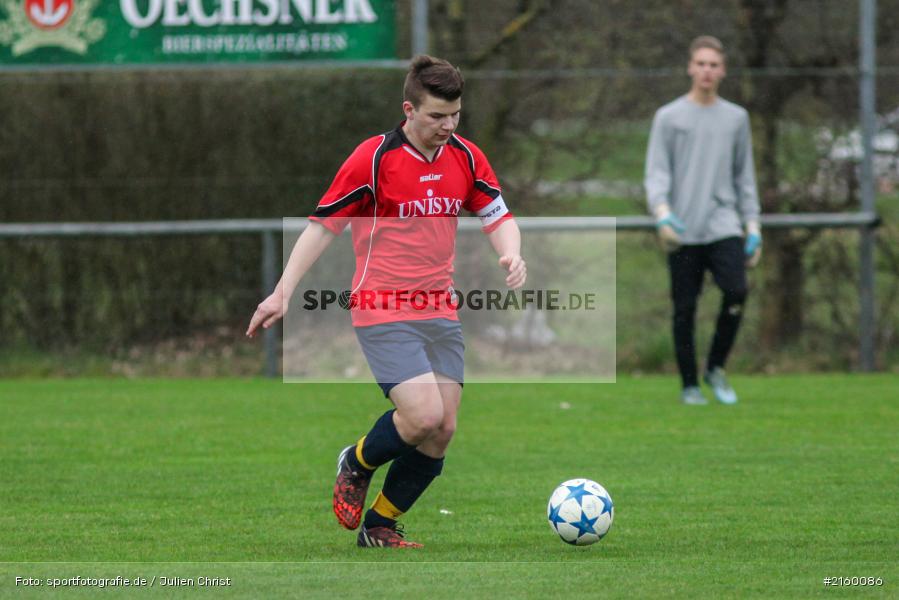 Lukas Hemmelmann, 05.04.2016, 2016, Finale, Main-Spessart, Landräte-Pokal, (SG) FC Gössenheim, (SG) TSV Retzbach - Bild-ID: 2160086