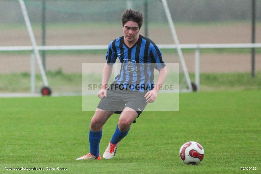 Luca Schmitt, 05.04.2016, 2016, Finale, Main-Spessart, Landräte-Pokal, (SG) FC Gössenheim, (SG) TSV Retzbach - Bild-ID: 2160122