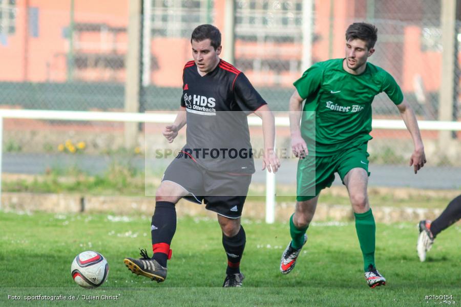 Sebastian Grimm, Sebastian Schmid, Soccer, 08.04.2016, Würzburg, B-Klasse, Fussball, SV Bischbrunn II, FV Karlstadt II - Bild-ID: 2160154 Sebastian Grimm, Sebastian Schmid, Soccer, 08.04.2016, Würzburg, B-Klasse, Fussball, SV Bischbrunn II, FV Karlstadt II - Bild-ID: 2160154