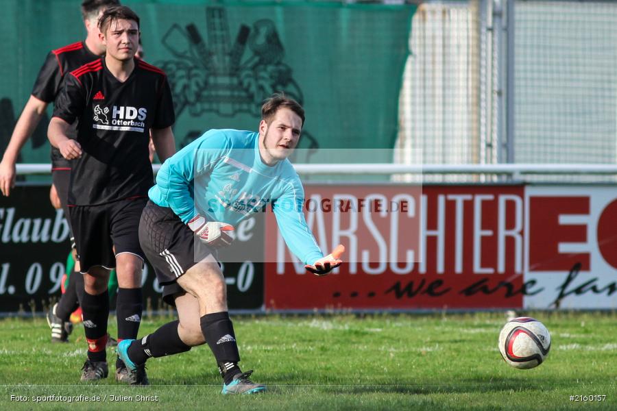 Fabian Schulz, Soccer, 08.04.2016, Würzburg, B-Klasse, Fussball, SV Bischbrunn II, FV Karlstadt II - Bild-ID: 2160157 Fabian Schulz, Soccer, 08.04.2016, Würzburg, B-Klasse, Fussball, SV Bischbrunn II, FV Karlstadt II - Bild-ID: 2160157
