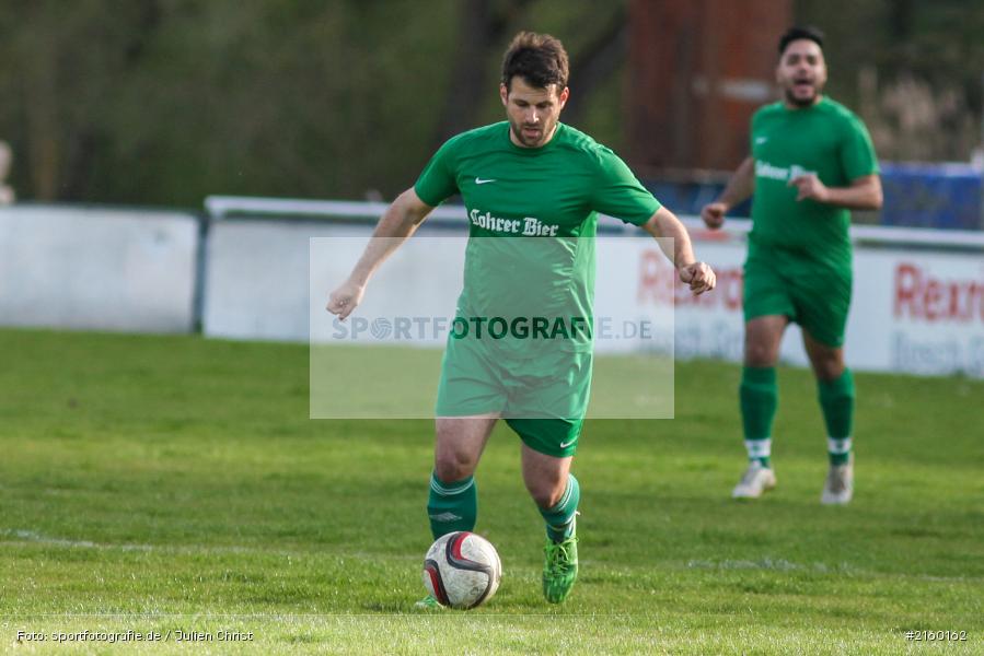 Christian Stich, Soccer, 08.04.2016, Würzburg, B-Klasse, Fussball, SV Bischbrunn II, FV Karlstadt II - Bild-ID: 2160162 Christian Stich, Soccer, 08.04.2016, Würzburg, B-Klasse, Fussball, SV Bischbrunn II, FV Karlstadt II - Bild-ID: 2160162
