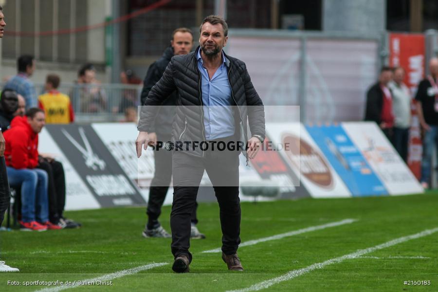 Bernd Hollerbach, 09.04.2016, flyeralarm Arena, Würzburg, Fussball, 3. Liga, SV Stuttgarter Kickers, FC Würzburger Kickers - Bild-ID: 2160183 Bernd Hollerbach, 09.04.2016, flyeralarm Arena, Würzburg, Fussball, 3. Liga, SV Stuttgarter Kickers, FC Würzburger Kickers - Bild-ID: 2160183