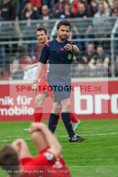 Johann Pfeifer, 09.04.2016, flyeralarm Arena, Würzburg, Fussball, 3. Liga, SV Stuttgarter Kickers, FC Würzburger Kickers - Bild-ID: 2160202 Johann Pfeifer, 09.04.2016, flyeralarm Arena, Würzburg, Fussball, 3. Liga, SV Stuttgarter Kickers, FC Würzburger Kickers - Bild-ID: 2160202