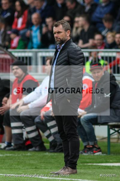 Bernd Hollerbach, 09.04.2016, flyeralarm Arena, Würzburg, Fussball, 3. Liga, SV Stuttgarter Kickers, FC Würzburger Kickers - Bild-ID: 2160211