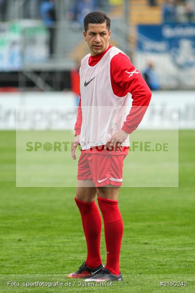 Amir Shapourzadeh, 09.04.2016, flyeralarm Arena, Würzburg, Fussball, 3. Liga, SV Stuttgarter Kickers, FC Würzburger Kickers - Bild-ID: 2160242