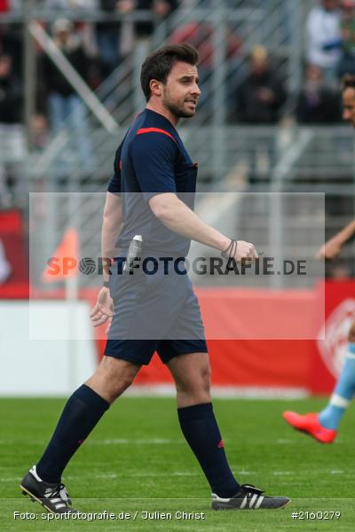 Johann Pfeifer, 09.04.2016, flyeralarm Arena, Würzburg, Fussball, 3. Liga, SV Stuttgarter Kickers, FC Würzburger Kickers - Bild-ID: 2160279