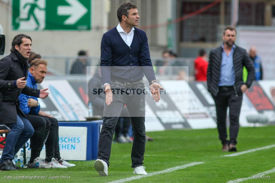 Tomislav Stipic, 09.04.2016, flyeralarm Arena, Würzburg, Fussball, 3. Liga, SV Stuttgarter Kickers, FC Würzburger Kickers - Bild-ID: 2160293