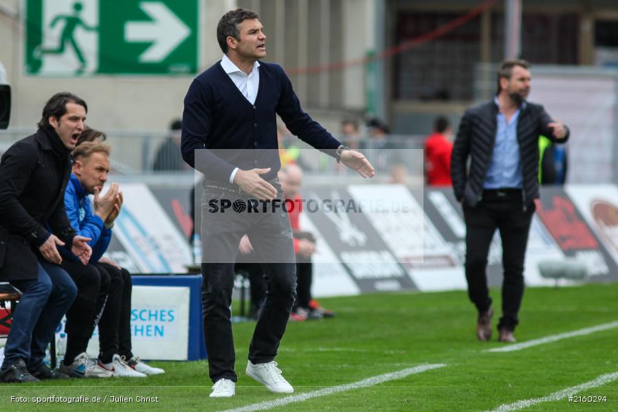 Tomislav Stipic, 09.04.2016, flyeralarm Arena, Würzburg, Fussball, 3. Liga, SV Stuttgarter Kickers, FC Würzburger Kickers - Bild-ID: 2160294