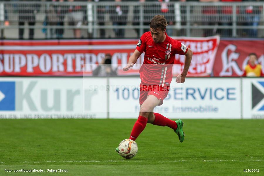 Dominik Nothnagel, 09.04.2016, flyeralarm Arena, Würzburg, Fussball, 3. Liga, SV Stuttgarter Kickers, FC Würzburger Kickers - Bild-ID: 2160312