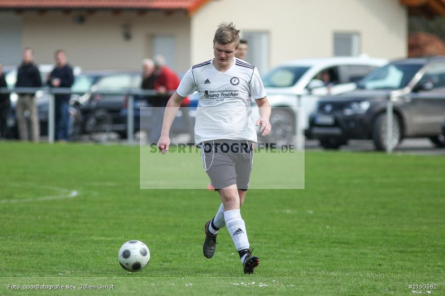 10.04.2016, Kreisklasse Würzburg, Derby, Fussball, BSC Aura, DJK Fellen - Bild-ID: 2160382