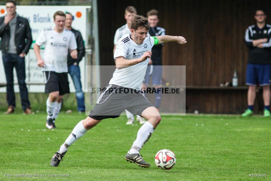 Achim Albert, 10.04.2016, Kreisklasse Würzburg, Derby, Fussball, BSC Aura, DJK Fellen - Bild-ID: 2160405