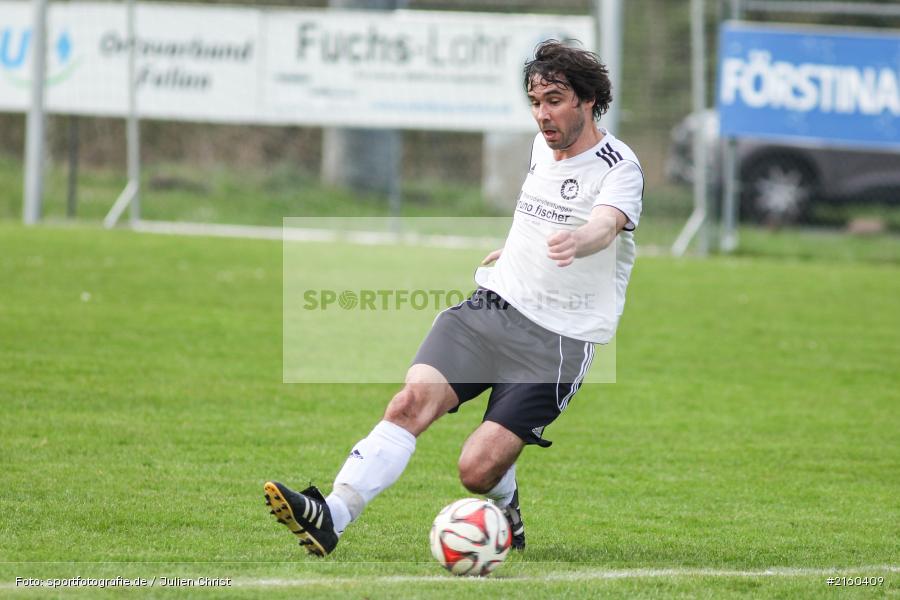 Claus Engel, 10.04.2016, Kreisklasse Würzburg, Derby, Fussball, BSC Aura, DJK Fellen - Bild-ID: 2160409