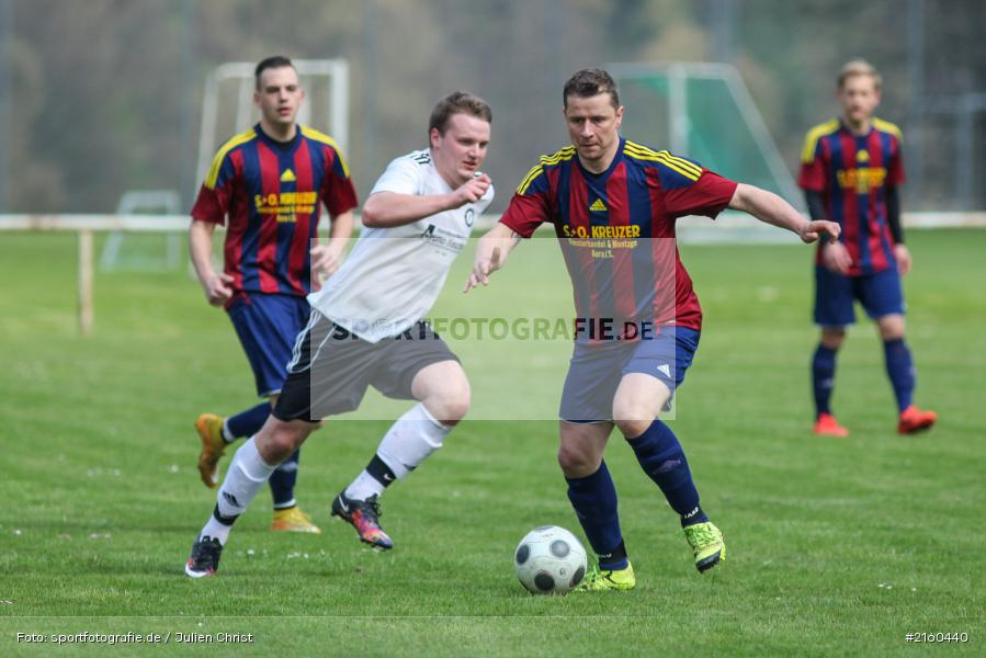 Stefan Remlein, 10.04.2016, Kreisklasse Würzburg, Derby, Fussball, BSC Aura, DJK Fellen - Bild-ID: 2160440