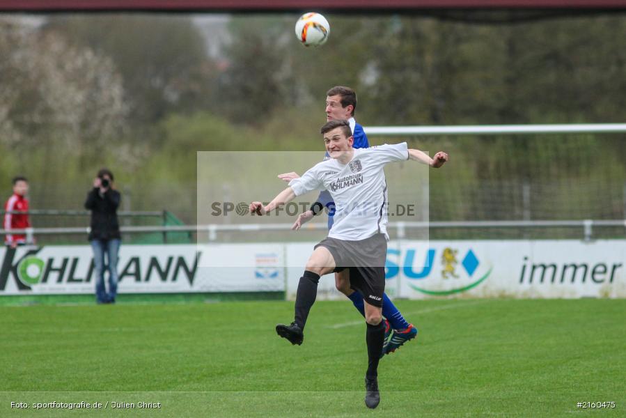 13.04.2016, Landesliga Nordwest, TSV Kleinrinderfeld, TSV Karlburg - Bild-ID: 2160475