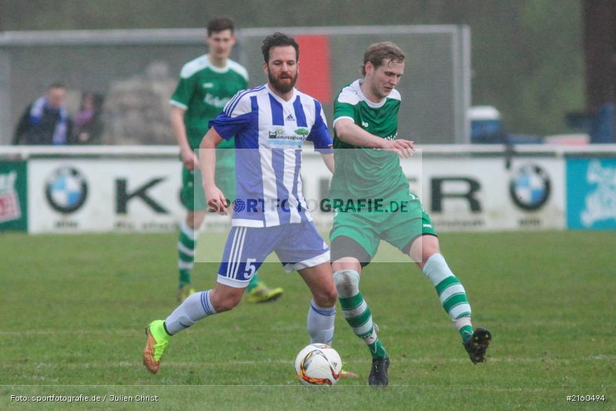 Felix Strohmenger, Maximilian Friedel, 13.04.2016, Würzburg, Kreisliga, TV Marktheidenfeld, FV Karlstadt - Bild-ID: 2160494 Felix Strohmenger, Maximilian Friedel, 13.04.2016, Würzburg, Kreisliga, TV Marktheidenfeld, FV Karlstadt - Bild-ID: 2160494