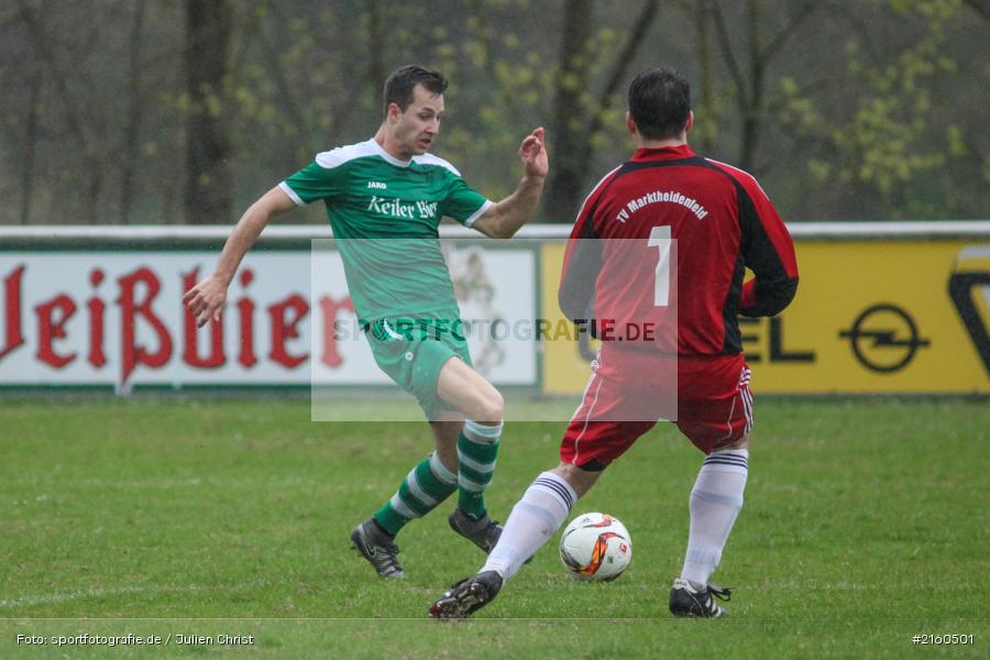 Christian Brod, Michael Winkler, 13.04.2016, Würzburg, Kreisliga, TV Marktheidenfeld, FV Karlstadt - Bild-ID: 2160501 Christian Brod, Michael Winkler, 13.04.2016, Würzburg, Kreisliga, TV Marktheidenfeld, FV Karlstadt - Bild-ID: 2160501