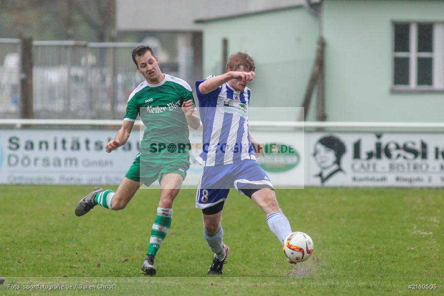 Michael Endres, Michael Winkler, 13.04.2016, Würzburg, Kreisliga, TV Marktheidenfeld, FV Karlstadt - Bild-ID: 2160503 Michael Endres, Michael Winkler, 13.04.2016, Würzburg, Kreisliga, TV Marktheidenfeld, FV Karlstadt - Bild-ID: 2160503