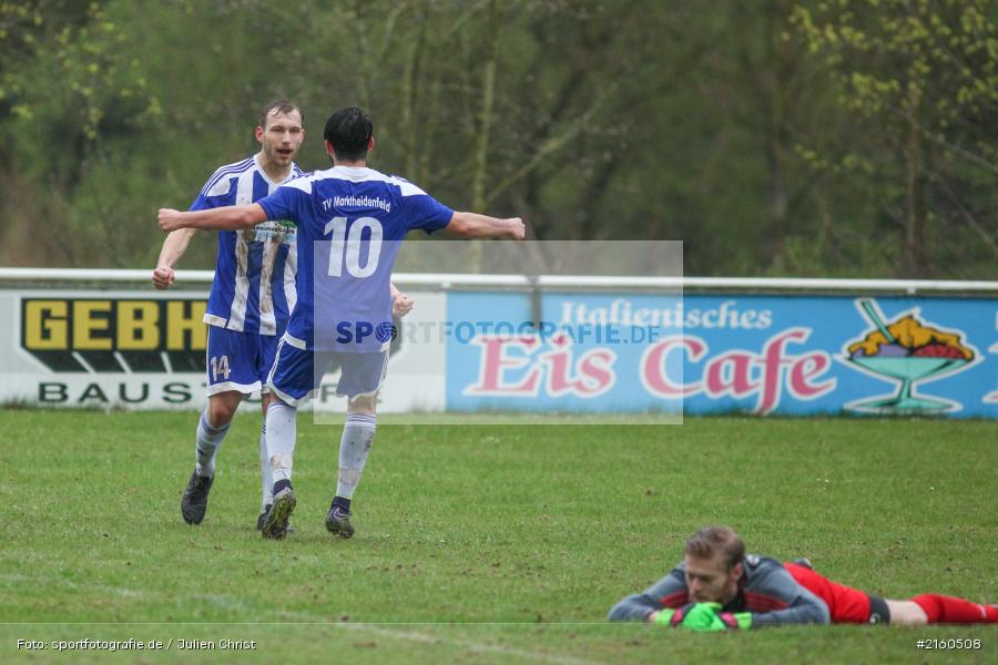 Samet Karaveli, Dominik Broll, 13.04.2016, Würzburg, Kreisliga, TV Marktheidenfeld, FV Karlstadt - Bild-ID: 2160508 Samet Karaveli, Dominik Broll, 13.04.2016, Würzburg, Kreisliga, TV Marktheidenfeld, FV Karlstadt - Bild-ID: 2160508