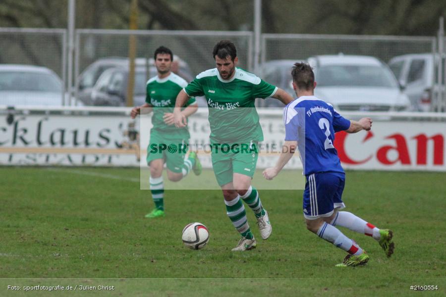 Patrick Mueller, Christian Stich, 13.04.2016, Würzburg, Kreisliga, TV Marktheidenfeld, FV Karlstadt - Bild-ID: 2160554